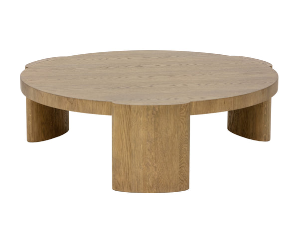 ALOUETTE COFFEE TABLE - AGED OAK