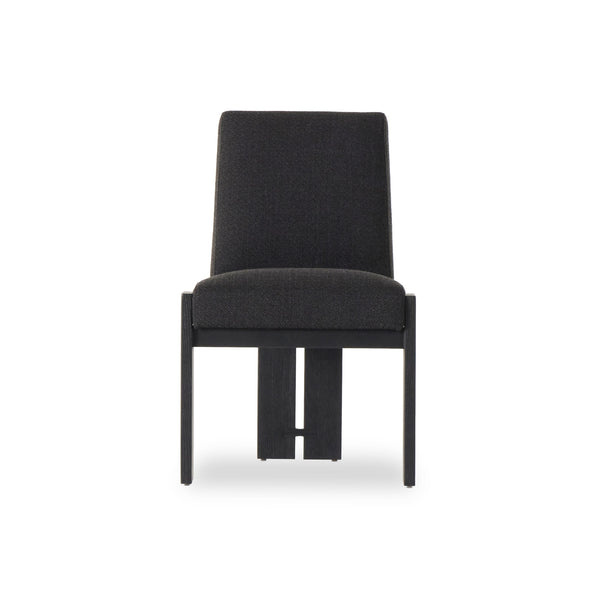 Roxy Dining Chair In Gibson Black