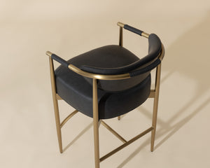 HELOISE COUNTER STOOL - BRAVO BLACK