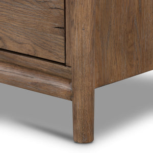 Glenview 6 Drawer Dresser In Weathered Oak