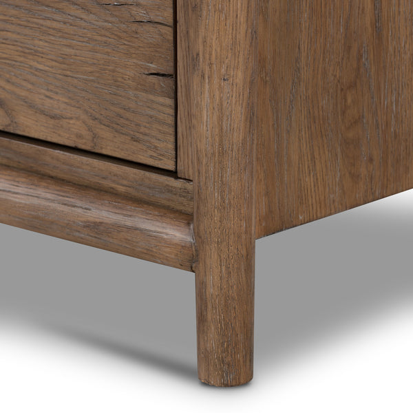 Glenview 6 Drawer Dresser In Weathered Oak