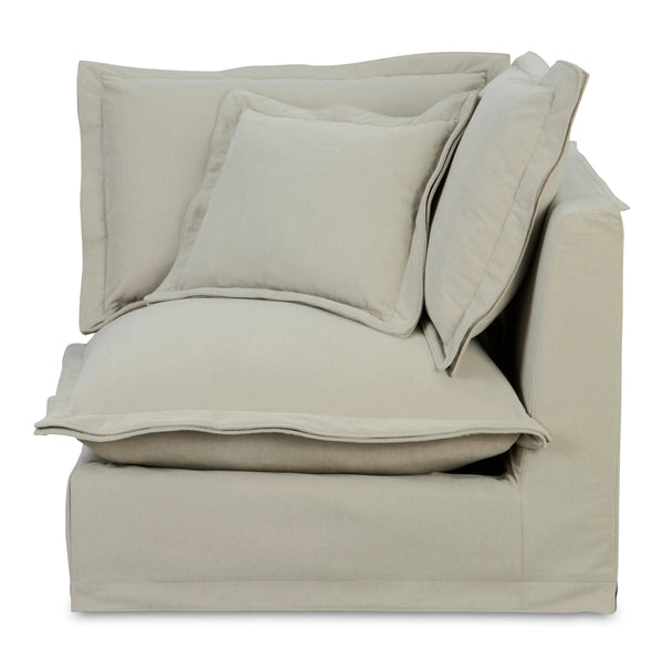 Moe's Olivia Corner Chair Sand
