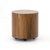Hudson Round End Table-Natural Yukas