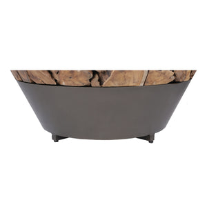 Bruno Reclaimed Teak Coffee Table, Natural