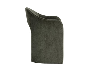 ANAYA DINING ARMCHAIR - BERGEN OLIVE