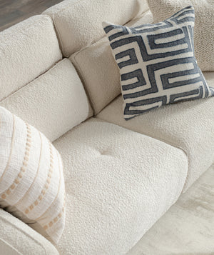 Conway Power Recliner Sofa with Dual Recline - Ivory
