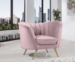 Josefina Chair In Pink Velvet