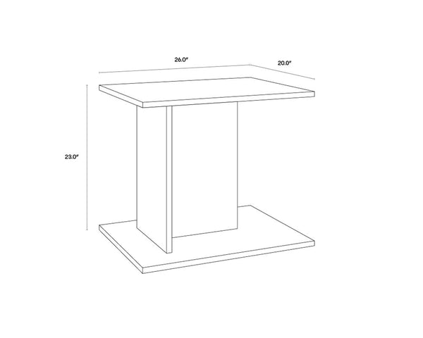 MADSEN SIDE TABLE