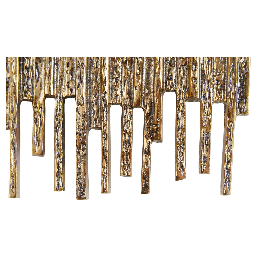 Ledger Wall Decor | Antique Brass - Small