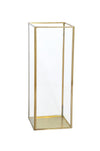 Brass & Glass Lantern Tall