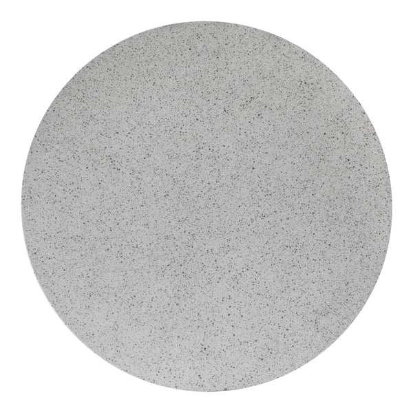 Moe's Mono Dining Table in White Terrazzo