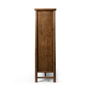 Renaud 3-Door Cabinet - Dark Toasted Oak Veneer