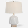Opal Gloss White Table Lamp