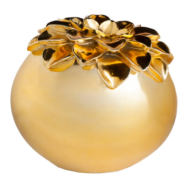 Resin Succulent Ball Vase 9.75''OD