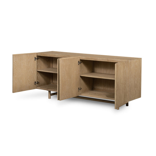 Mika Dining Sideboard-Wwashed Oak Veneer