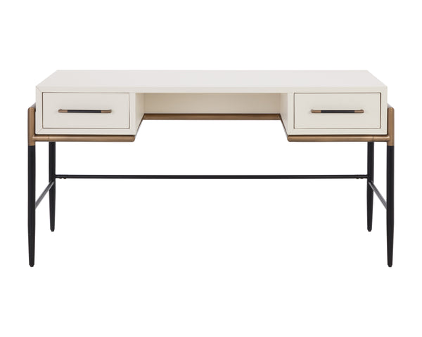 WELDRICK DESK - OYSTER
