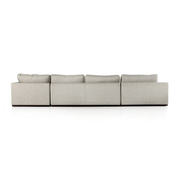 Colt 4-Piece Sectional - Aldred Silver