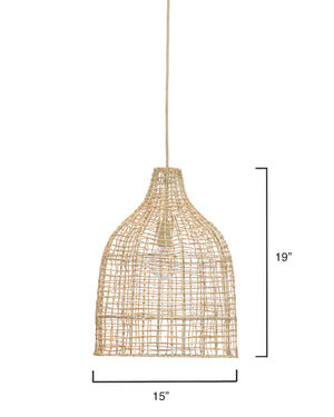 Whisper Rattan 1-Light Pendant