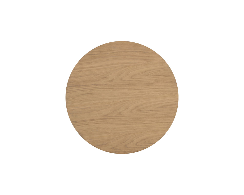 KALLA SIDE TABLE - RUSTIC OAK