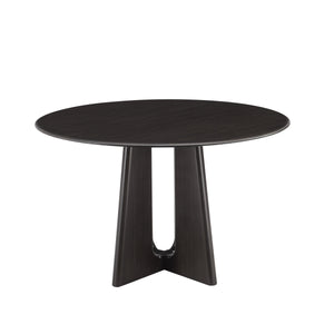 Luna 48” Round Table, Caviar