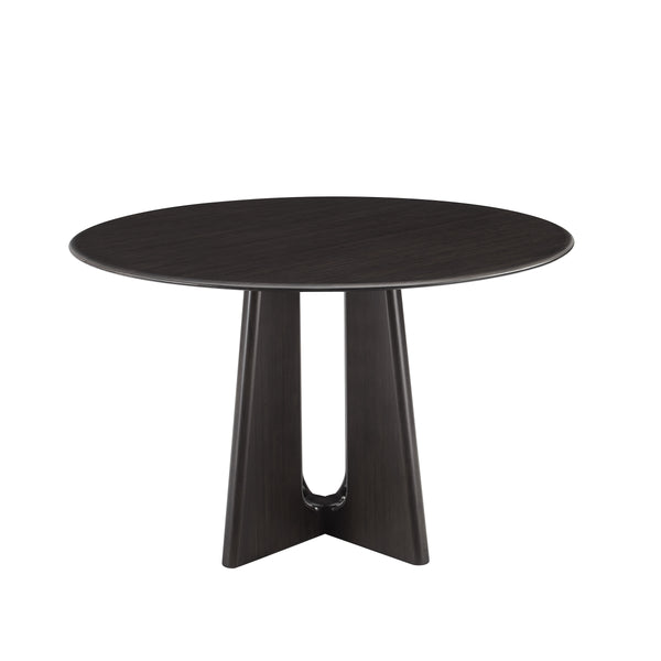 Luna 48” Round Table, Caviar