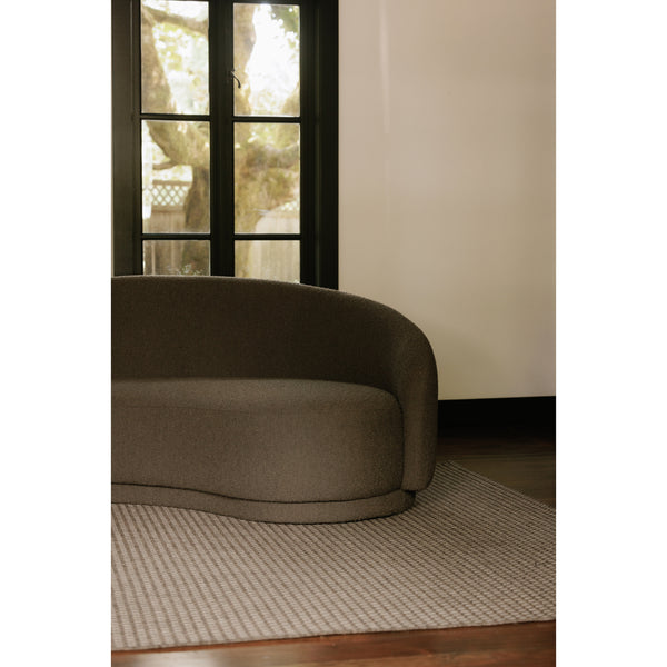 Moe's Excelsior Sofa in Warm Taupe Boucle