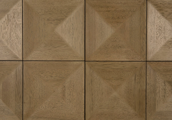Quadrant 4 Door Sideboard, Washed Walnut