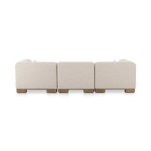 June Lounge Modular Sectional in Oatmeal