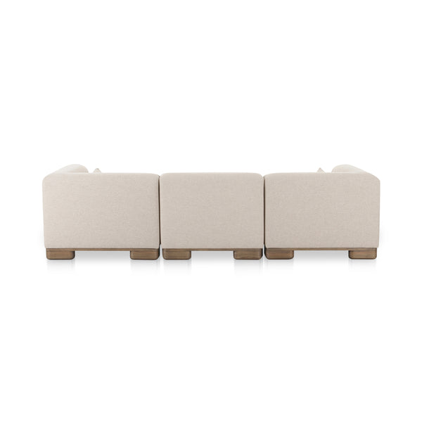 June Lounge Modular Sectional in Oatmeal