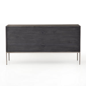 Trey Modular Filing Credenza in Black Wash