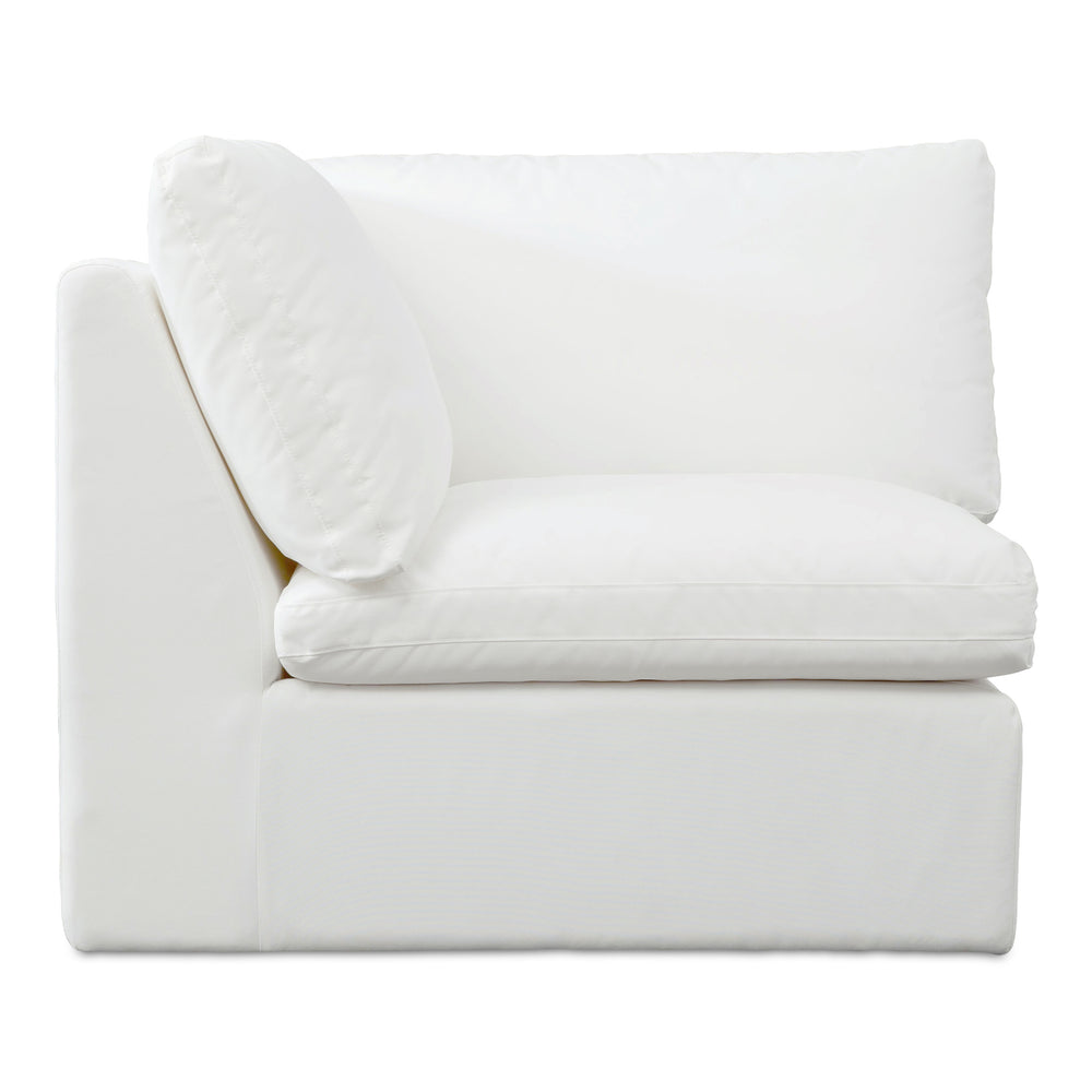 Moe's Miles Outdoor Corner Sofa in White