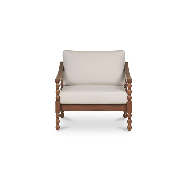 Moe's Delilah Outdoor Accent Chair Brown