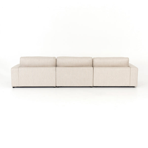 Bloor 3 Pc Sectional in Essence Natural