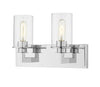 Savannah 2 Light Vanity in Chrome Finish