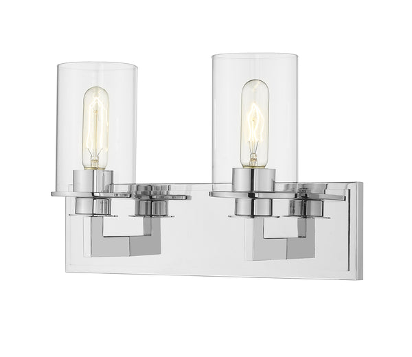 Savannah 2 Light Vanity in Chrome Finish