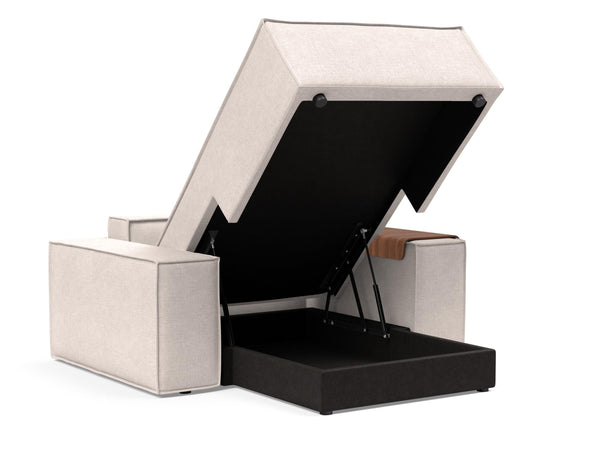 NEWILLA LOUNGER CHAIR W/WIDE ARM RESTS, 39"X61"