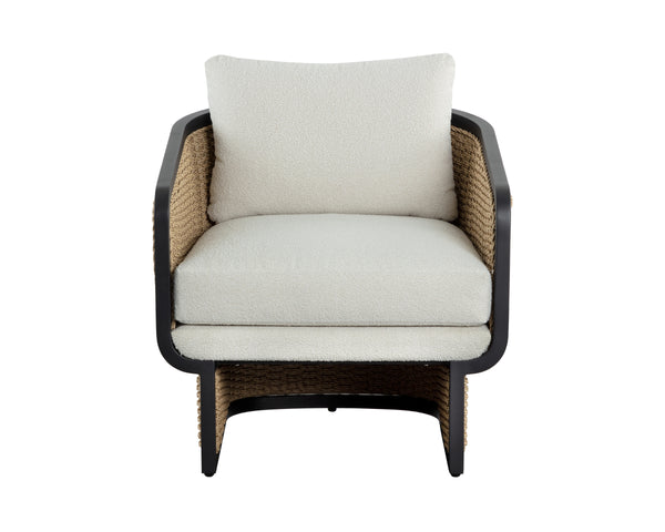 OLBIA LOUNGE CHAIR - LOUIS CREAM