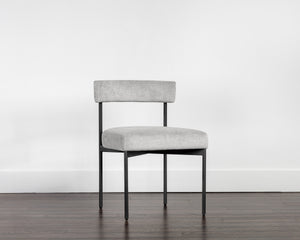 Seneca Dining Chair - Black - Polo Club Stone