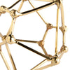 Brass Polyhedron Sculpture