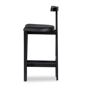 Tex Stool In Black Rosa Morada