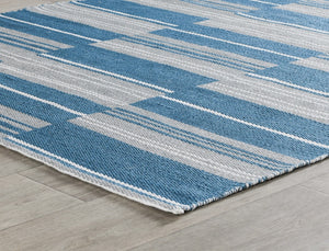 Classic Home Indoor/Outdoor Colton Stripe Rug 5'x8'