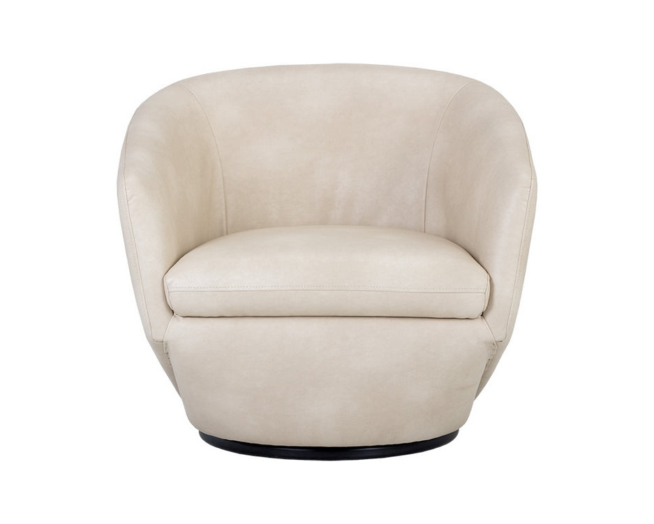 Treviso Swivel Armchair - Bravo Cream