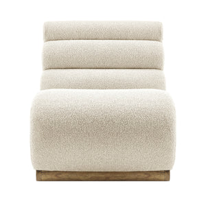 Lucius Boucle Accent Chair, Milford Beige 