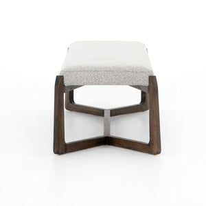 Roscoe Bench in Brunswick Pebble