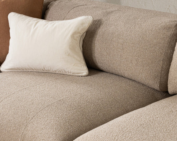Adalynne Upholstered Sectional in Buttermilk