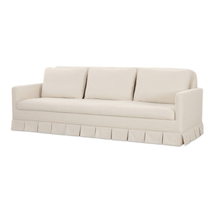 Moe's Pellicano Sofa in Cream Performance Fabric