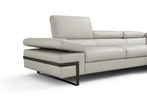 I867 Left Hand Facing Chaise in Right Grey