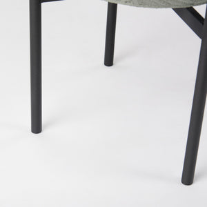 Mabel Set of Two 15.4 x 24.8  Green Top W/ Black Iron Base Plant Stands
