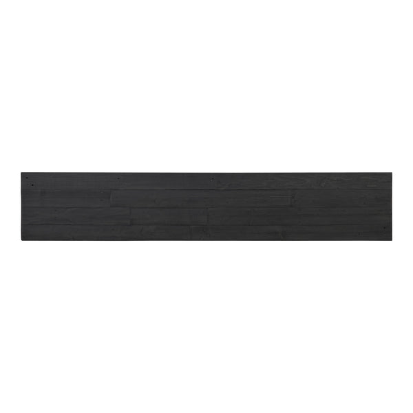 Sierra Bench Black with Reclaimed Pine Top