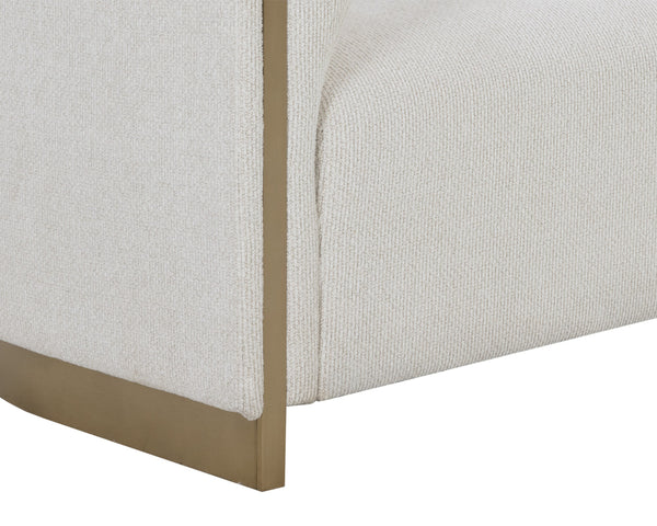 LARRON SOFA - RHEA LIGHT BARLEY